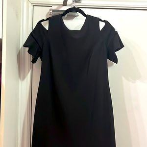 CALVIN KLEIN all black dress